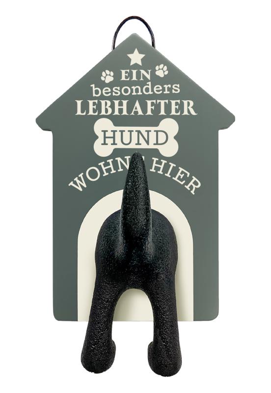 Leinenhalter Besonders lebhaft grau